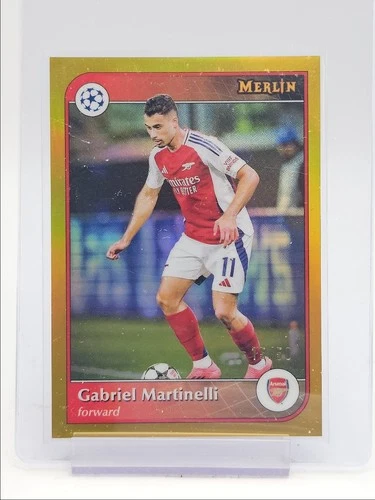 Gabriel Martinelli 2024 Topps Chrome Merlin Gold /50