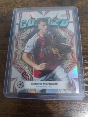 Gabriel Martinelli 2024 Topps Chrome Refractor