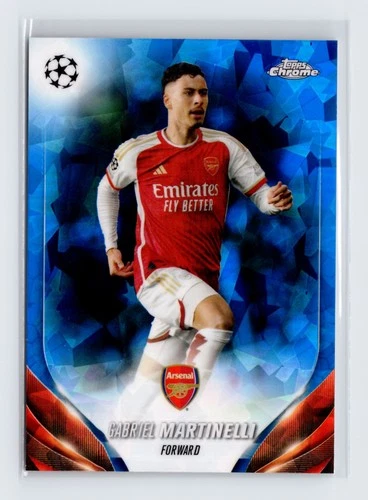 Gabriel Martinelli 2023 Topps Chrome Sapphire