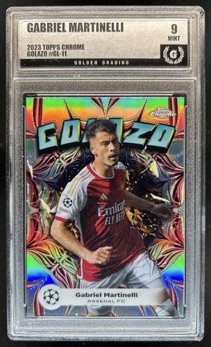Gabriel Martinelli 2024 Topps Chrome UEFA