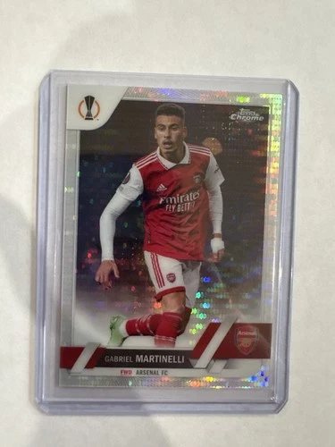 Gabriel Martinelli 2023 Topps Chrome UEFA Club Competitions
