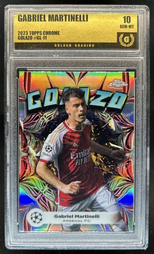 Gabriel Martinelli 2023 Topps Chrome UEFA #GL-11