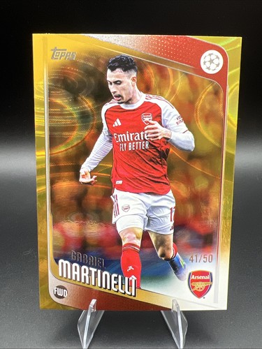 Gabriel Martinelli 2025 Topps Competiciones de Clubes UEFA /50