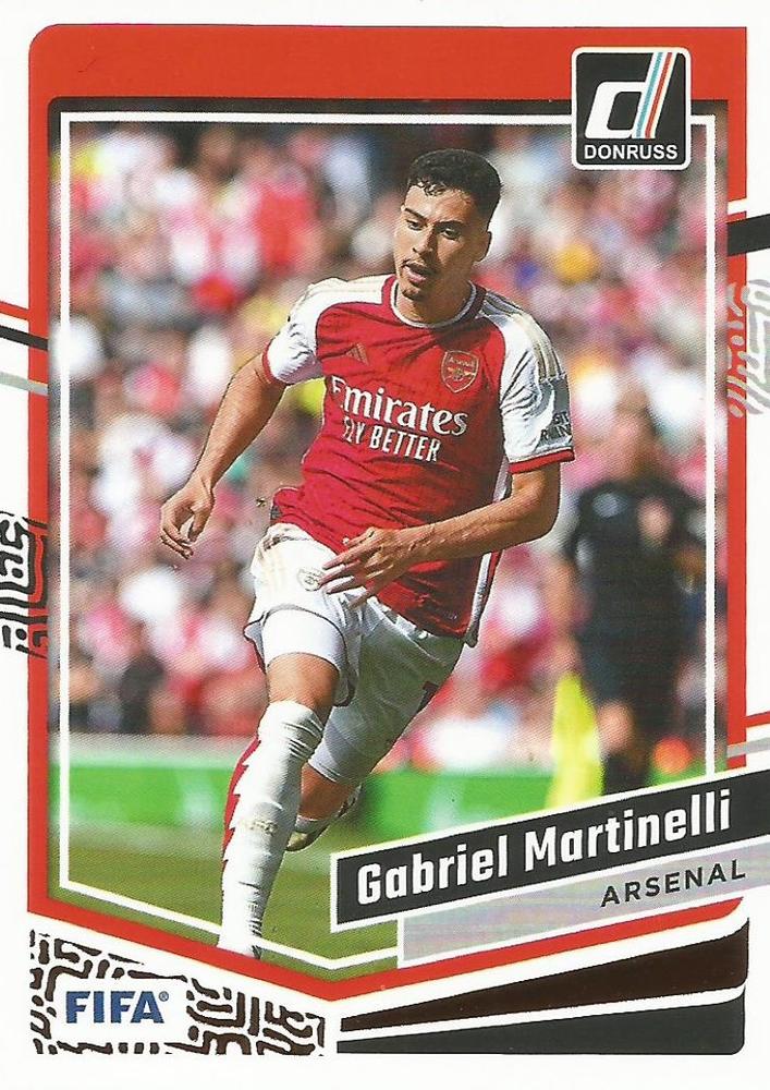 Gabriel Martinelli 2023 Panini Donruss