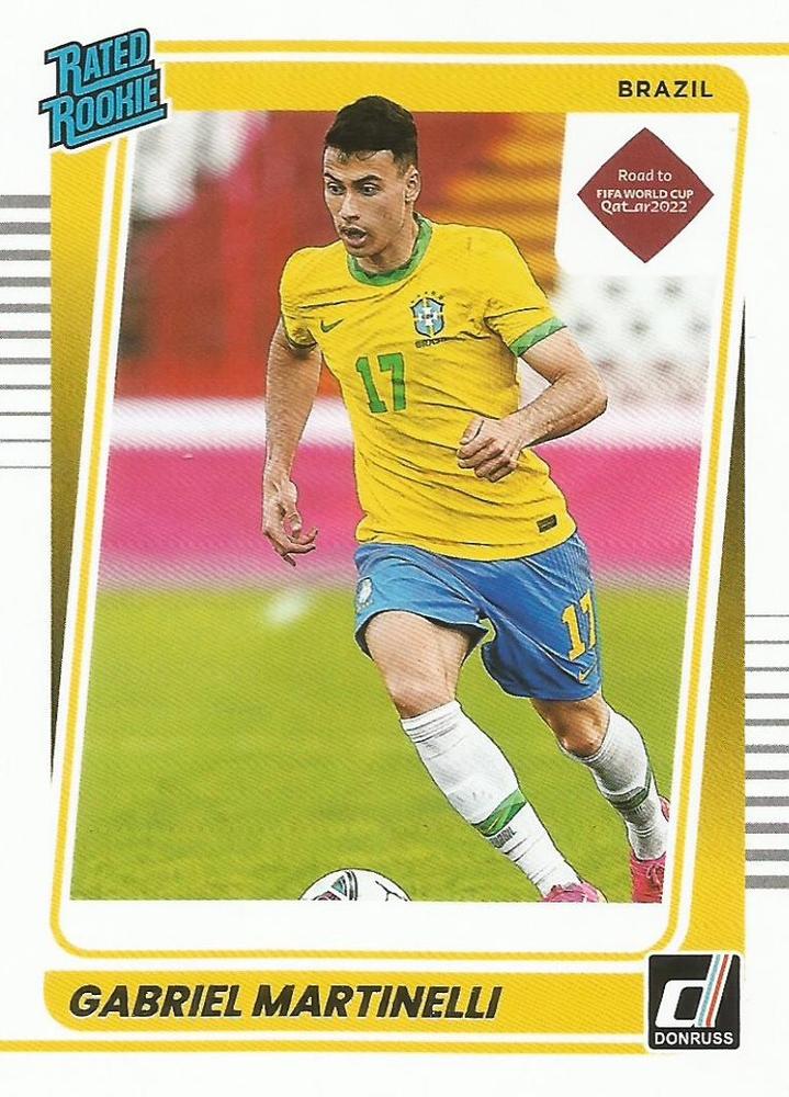 Gabriel Martinelli 2021 Panini Donruss Soccer 182