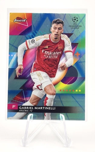 Gabriel Martinelli 2024 Topps Finest Aqua Vaporwave /250
