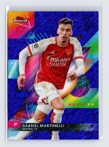 Gabriel Martinelli 2023 Topps Finest Purple /199