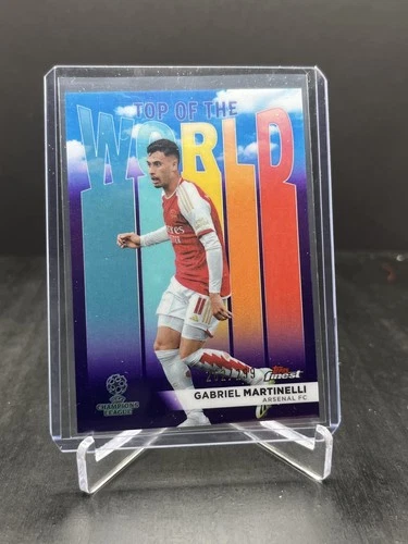 Gabriel Martinelli 2023 Topps Finest Purple /299