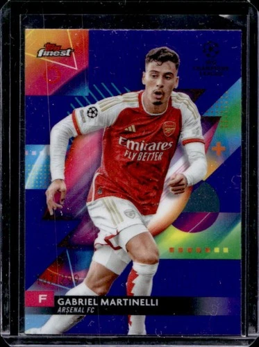 Gabriel Martinelli 2023 Topps Finest Purple Refractor /299