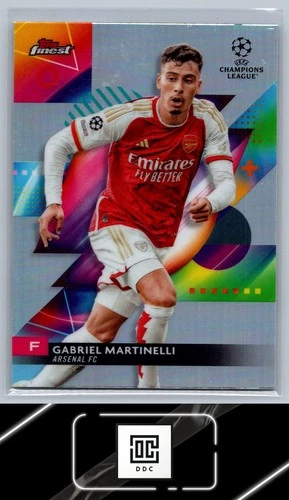 Gabriel Martinelli 2023 Topps Finest Refractor
