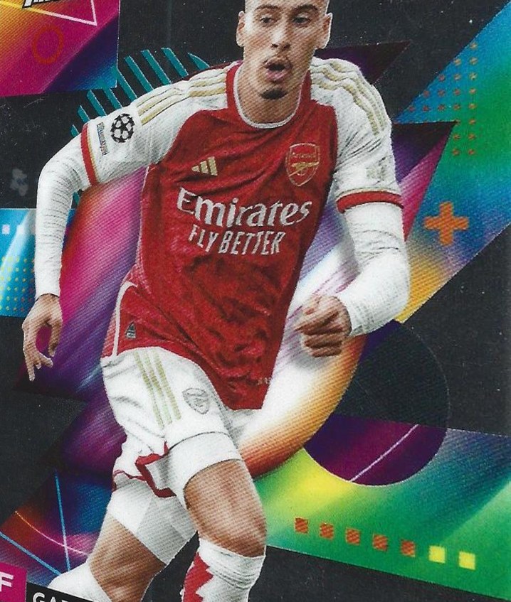 Gabriel Martinelli 2023 Topps Finest UEFA Club Competitions