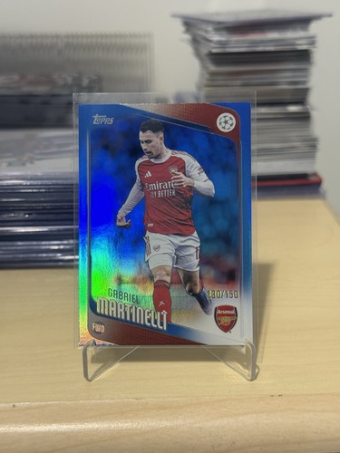 Gabriel Martinelli 2025 Topps Flagship Blue /150