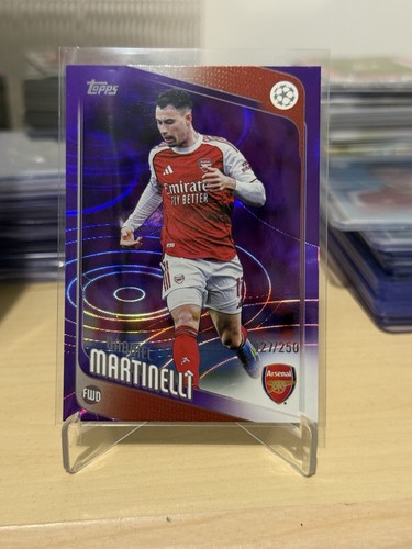 Gabriel Martinelli 2025 Topps Flagship Purple /250