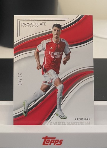 Gabriel Martinelli 2023 Panini Immaculate Collection /40