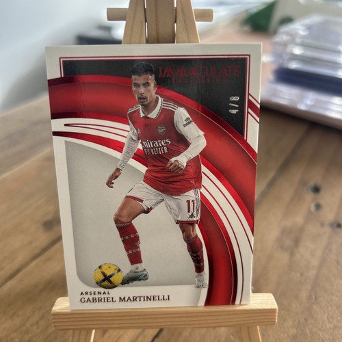 Gabriel Martinelli 2023 Panini Immaculate Gold /8