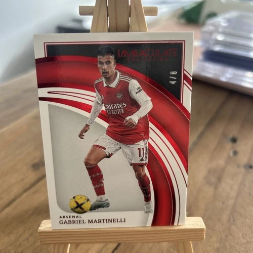 Gabriel Martinelli 2022 Panini Immaculate Gold /8