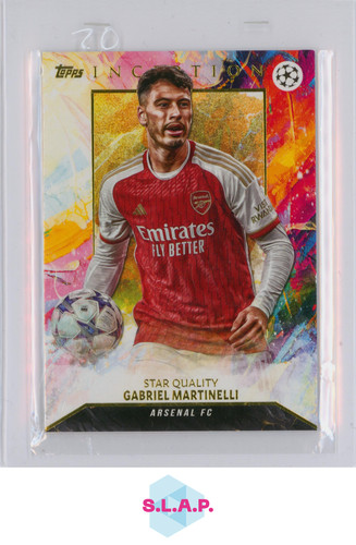 Gabriel Martinelli 2024 Topps Inception