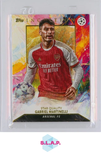 Gabriel Martinelli 2024 Topps Inception 80