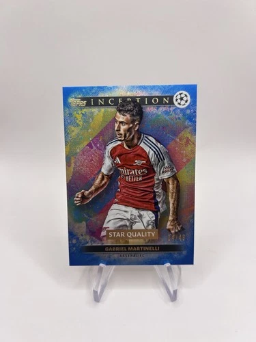 Gabriel Martinelli 2025 Topps Inception Blue /49