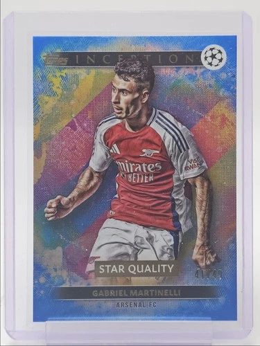 Gabriel Martinelli 2024 Topps Inception Blue /49