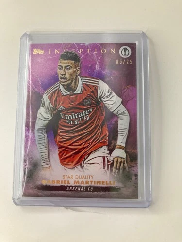 Gabriel Martinelli 2022 Topps Inception Parallel /25
