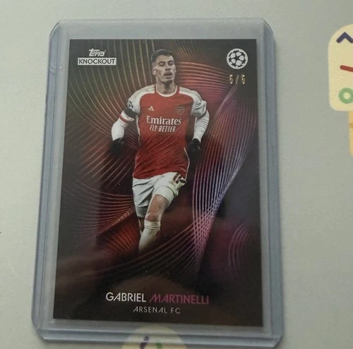 Gabriel Martinelli 2023 Topps Knockout /5