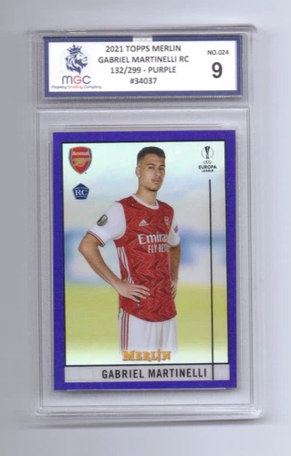 Gabriel Martinelli 2021 Topps Merlin Chrome /299