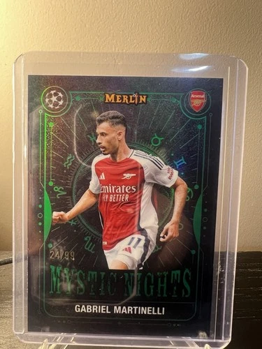 Gabriel Martinelli 2024 Topps Merlin Chrome /99