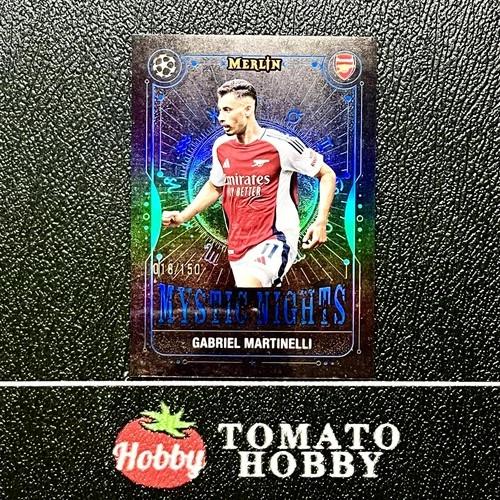 Gabriel Martinelli 2024 Topps Merlin Chrome Blue /150
