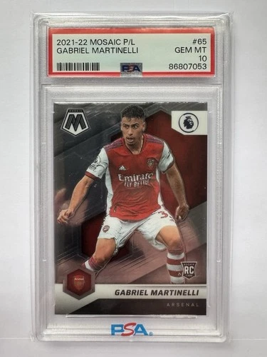 Gabriel Martinelli 2021 Panini Mosaic