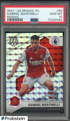 Gabriel Martinelli 2021 Panini Mosaic Mosaic Prizm