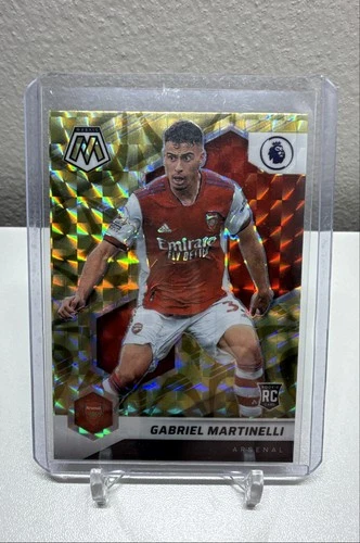 Gabriel Martinelli 2021 Panini Mosaic Oro Reattivo