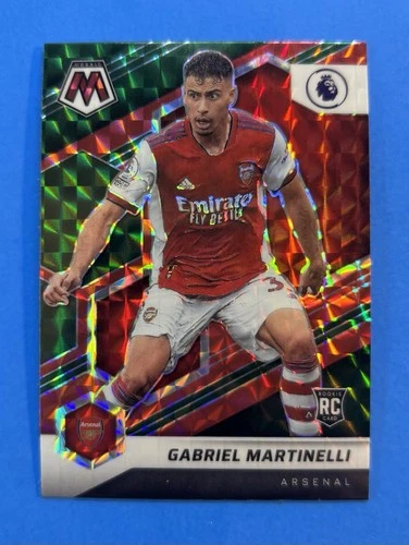 Gabriel Martinelli 2021 Panini Mosaic Red/Green Choice