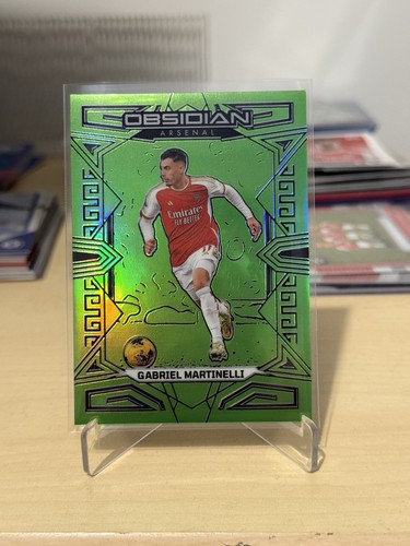 Gabriel Martinelli 2023 Panini Obsidian Green Flood /3