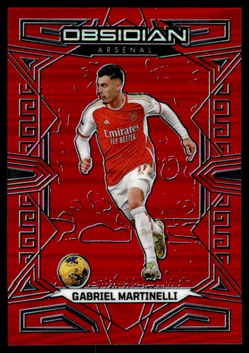 Gabriel Martinelli 2023 Panini Obsidian Red /10