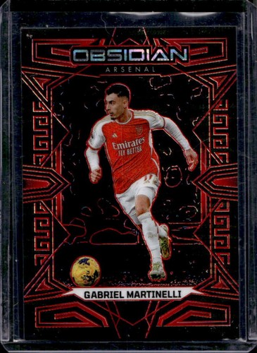 Gabriel Martinelli 2023 Panini Obsidian Rojo Pulsar /49