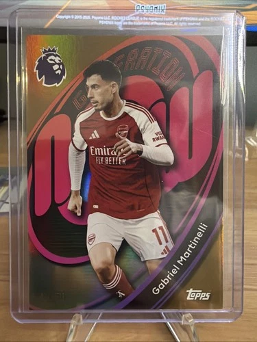 Gabriel Martinelli 2025 Topps Premier League /50