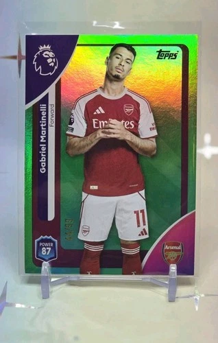 Gabriel Martinelli 2025 Topps Premier League /99