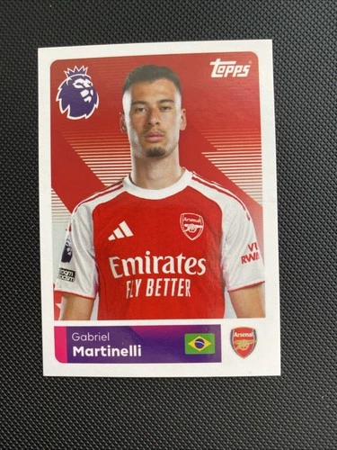 Gabriel Martinelli 2026 Topps Premier League