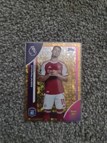 Gabriel Martinelli 2025 Topps Premier League Gold Diamond /50