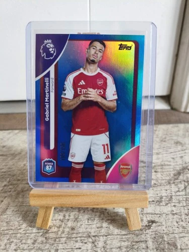 Gabriel Martinelli 2025 Topps Premier League Refractor /150