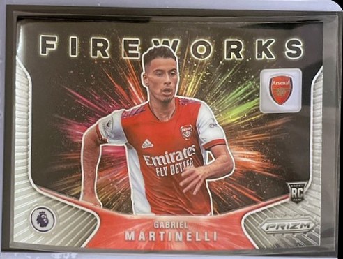 Gabriel Martinelli 2021 Panini Prizm #14