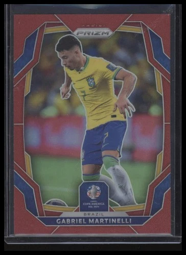 Gabriel Martinelli 2024 Panini Prizm Copa America Red Prizm /199