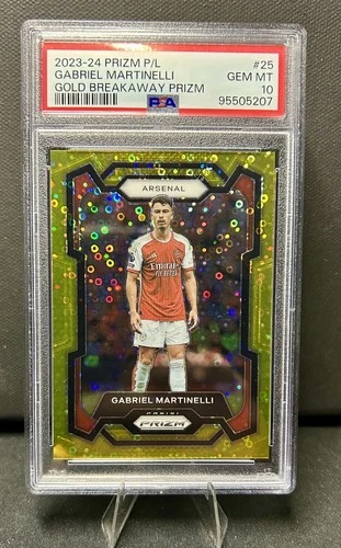 Gabriel Martinelli 2023 Panini Prizm Gold