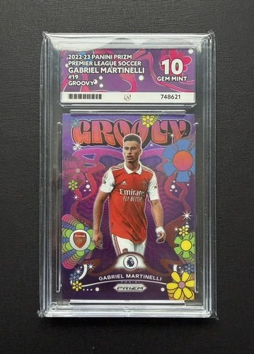 Gabriel Martinelli 2022 Panini Prizm Groovy