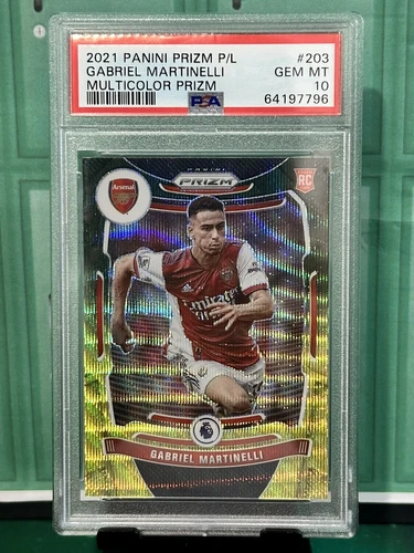 Gabriel Martinelli 2021 Panini Prizm Multicolor
