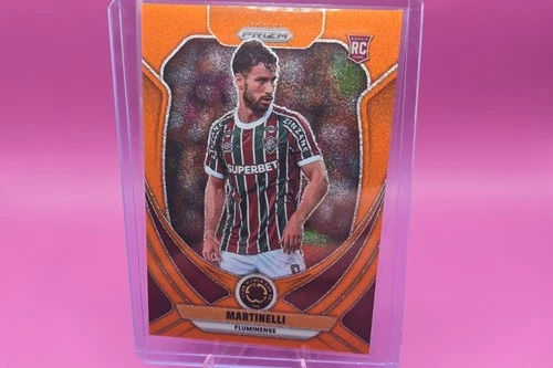 Gabriel Martinelli 2025 Panini Prizm Orange Shine /99
