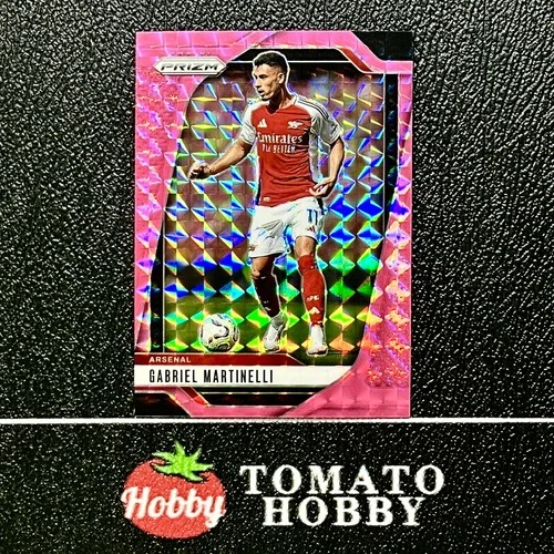 Gabriel Martinelli 2024 Panini Prizm Pink Mosaic Refractor