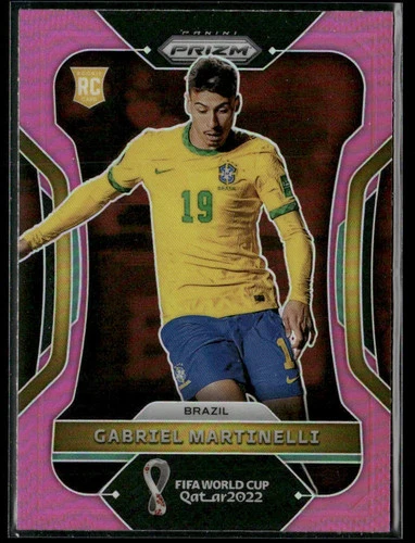 Gabriel Martinelli 2022 Panini Prizm Pink Prizm