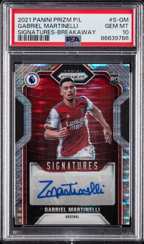 Gabriel Martinelli 2021 Panini Prizm Premier League